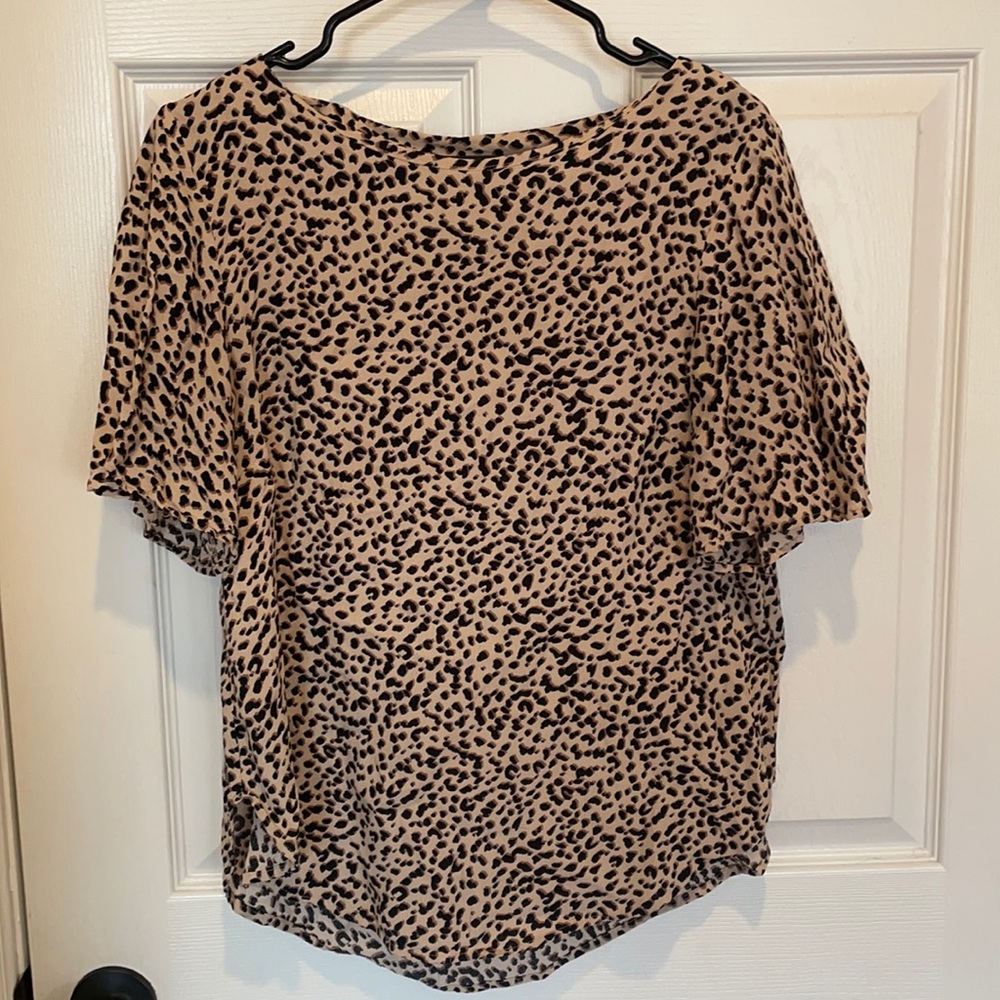 Cheetah blouse
